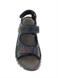 Reflexan Sandale Sandalette Grau/Dunkelblau/Blau/Hellblau