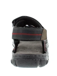 Reflexan Sandale Sandalette Grau/Dunkelblau/Blau/Hellblau