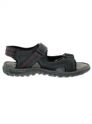 Reflexan Sandale Sandalette Grau/Dunkelblau/Blau/Hellblau