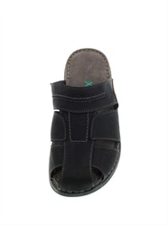 Reflexan Clog Pantolette Hellblau/Schwarz/Blau/Dunkelblau