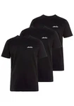 Ellesse T-Shirt AZZINI TEE (3 PACK) schwarz/weiß