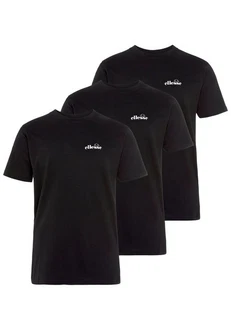 Ellesse T-Shirt AZZINI TEE (3 PACK) schwarz/weiß