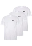 Ellesse T-Shirt AZZINI TEE (3 PACK) schwarz/weiß