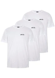 Ellesse T-Shirt AZZINI TEE (3 PACK) schwarz/weiß