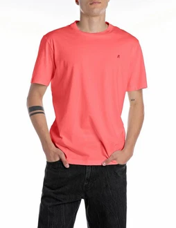 Replay T-Shirt Orange/Rot/Rosa