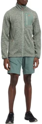 McKINLEY Fleecejacke Herren Unterjacke Skeena III M grau-meliert/MELANGE/RED/RED WINE/MELANGE/GREEN DARK