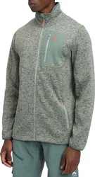 McKINLEY Fleecejacke Herren Unterjacke Skeena III M grau-meliert/MELANGE/RED/RED WINE/MELANGE/GREEN DARK