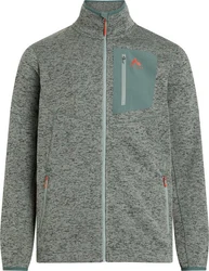McKINLEY Fleecejacke Herren Unterjacke Skeena III M grau-meliert/MELANGE/RED/RED WINE/MELANGE/GREEN DARK