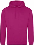 Just Hoods Kapuzenpullover College Hoodie Rosa