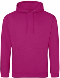 Just Hoods Kapuzenpullover College Hoodie Rosa