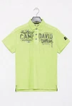 CAMP DAVID Poloshirt Grün/Neonfarben