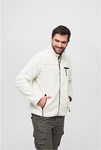 Brandit Fleecejacke Teddyfleece  Weiß/Creme