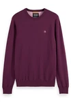 Scotch & Soda Strickpullover R-Neck Lila/Dunkelrot/Rosa