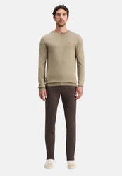 Scotch & Soda Strickpullover R-Neck Khaki/Braun/Beige/Grau