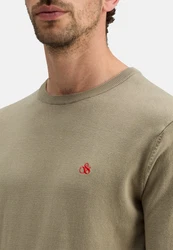 Scotch & Soda Strickpullover R-Neck Khaki/Braun/Beige/Grau