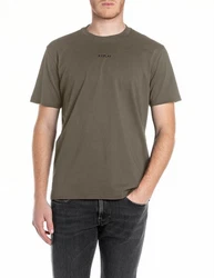 Replay T-Shirt Dunkelgrün/Khaki