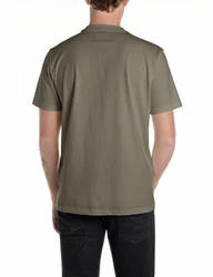 Replay T-Shirt mit Logo-Frontprint Dunkelgrün