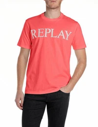 T-Shirt mit Logo-Frontprint
