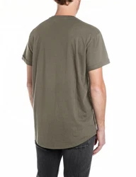 REPLAY T-Shirt Khaki/Dunkelgrün