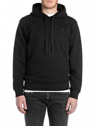 Replay Kapuzensweatshirt Schwarz/Dunkelgrau/Dunkelblau