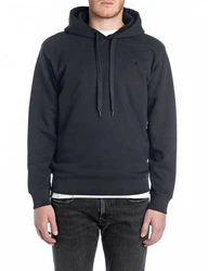 Replay Kapuzensweatshirt Schwarz/Dunkelblau/Dunkelgrau