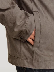 Jack & Jones Hemdjacke JJEDYLAN SHACKET NOOS Khaki/Grau/Braun/Beige/Dunkelbraun