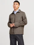 Jack & Jones Hemdjacke JJEDYLAN SHACKET NOOS Khaki/Grau/Braun/Beige/Dunkelbraun