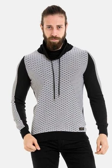 Cipo & Baxx Pullover im modernen Look Style CP264