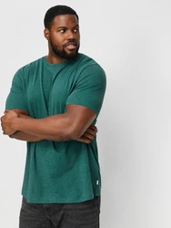 Jack & Jones PlusSize Rundhalsshirt JJEORGANIC MEL TEE SS O-NECK NOOS Grün/Türkis/Dunkelgrün
