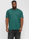 Jack & Jones PlusSize Rundhalsshirt JJEORGANIC MEL TEE SS O-NECK NOOS Grün/Türkis/Dunkelgrün