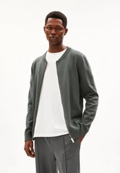 ARMEDANGELS Strickjacke Agaamo dunkelgrün