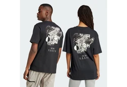 adidas Sportswear T-Shirt CITY ESCAPE SPACE GRAPHIC Schwarz/Dunkelgrau