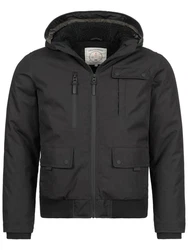 Brave Soul Funktionsjacke Tobyi Herren Dunkelgrau/Schwarz/Grau