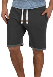Indicode Sweatshorts IDRion kurze Hose Dunkelgrau/Hellgrau/Grau