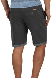 Indicode Sweatshorts IDRion kurze Hose Dunkelgrau/Hellgrau/Grau