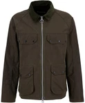 Barbour Allwetterjacke Re-Engineered Short Bedale Dunkelgrün/Khaki
