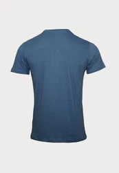Petrol Industries T-Shirt Kurzarmshirts im 3 Pack Blau/Hellblau/Beige/Dunkelblau/Türkis