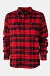 FORSBERG Langarmhemd Reyvo II Rot/Dunkelrot