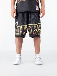 Mitchell & Ness Funktionsshorts Big Face 4.0 Fashion (Chicago Bulls) Schwarz/Dunkelblau/Gold/Gelb/Khaki/Dunkelgrau/Dunkelgrün