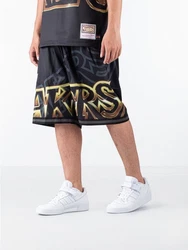 Mitchell & Ness Funktionsshorts Big Face 4.0 Fashion (Chicago Bulls) Schwarz/Dunkelblau/Gold/Gelb/Khaki/Dunkelgrau/Dunkelgrün