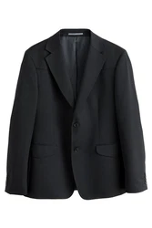Next Baukastensakko EDIT Slim Fit Anzugjacke Western-Stil Schwarz/Hellblau/Dunkelblau/Dunkelgrau