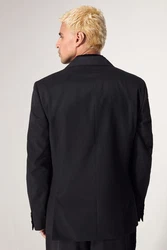 Next Baukastensakko EDIT Slim Fit Anzugjacke Western-Stil Schwarz/Hellblau/Dunkelblau/Dunkelgrau