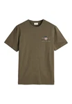 Gant T-Shirt - REG ARCHIVE SHIELD EMB Grün