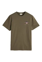 Gant T-Shirt - REG ARCHIVE SHIELD EMB Grün