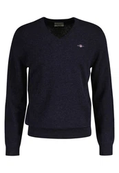Gant V-Ausschnitt Pullover 8050274 Blau/Dunkelblau