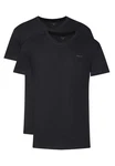 GANT Herren V-NECK T-SHIRT 2-PACK schwarz