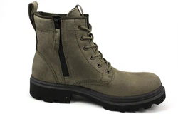 Ecco Stiefelette Grainer Dunkelgrün/Grau/Khaki/Braun