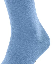 FALKE Kniestrümpfe Airport Hellblau/Blau