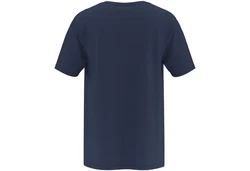 MUSTANG Schlafanzug (2 tlg) Oberteil Short navy/graumelange