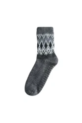 Next Haussocken Hausschuh-Socken (1-Paar) Grau/Dunkelblau/Dunkelgrau